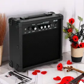 Jt-37006676 Jutrend Electric Bass Guitar Combo Amplifier - Portable Solid State 20w And Black