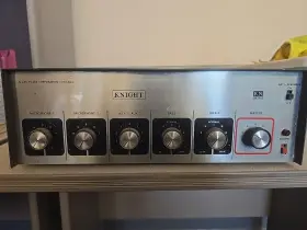 Kn-3235b Knight All Tube Pa Vacuum Guitar Amplifier Allied 6l6gc Monoblock