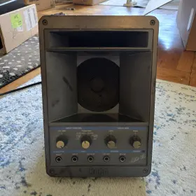 Mm-25 Korg Monitor Amplifier Speaker For Guitar Keyboard Vocals Vintage Mini Amp