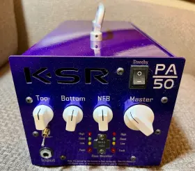 Pa-50 Ksr 6l6 - Purple Tube Power Amp For Modelers Profilers Preamps