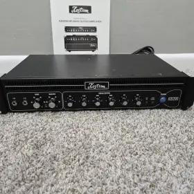Kb200h Kustom Amplification Amp Bass Guitar Amplifier Powers On