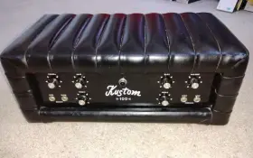 K100-1 Kustom 100 Bass Or Guitar Amp Head - Will Ship- Tested And Works