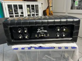 K200b-6 Kustom Vintage 1970s Bass Amplifier Head - Tested And Working