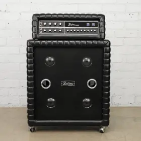 K250-4 Kustom 1971 Guitar Amp Head And 4x12 Cabinet Tuck-n-roll Loaded #54241
