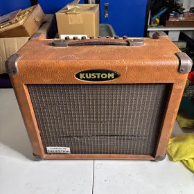 Kaa35th Kustom Vintage Dfx Acoustic Guitar Combo Amplifier Amp