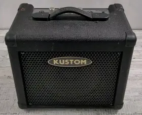Kxb10 Kustom 10w 1x10 Bass Combo Amplifier Tested/works Great