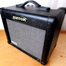 Kustom Tube12a Tube 12a Guitar Amp Celestion Red Super 8 Speaker Practice Amplifier