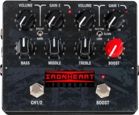 Laney 060109458336 Foundry Series Ironheart Loudpedal 60w 2 Channel Floor Amplifier