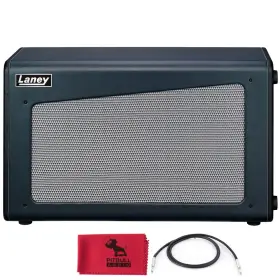 Cub-212 Laney 26089 2x12 Inch Open-back Guitar Amp Speaker Cabinet With Cable And Cloth
