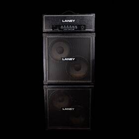 Laney 85lny000 Pre-owned 1988 Aor Series Pro-tube Head And 2 X 12 Cabinets