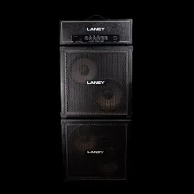 85lny000 Laney Pre-owned 1988 Aor Series Pro-tube Head And 2 X 12 Cabinets