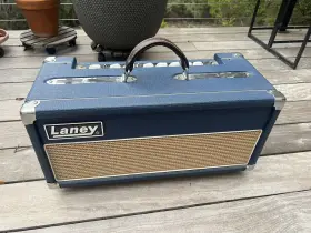 L20h Laney Rare Made In Great Britain Lionheart 20w Tube Guitar Amp Head Blue