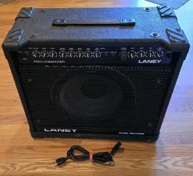 Pl65 Laney Rare Vintage 1990s Linebacker Reverb Guitar Combo Amplifier Pro Amp
