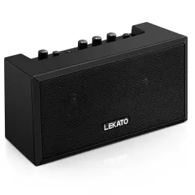 Ga-02 Lekato Guitar Amplifier With Clean Overdrive Effects 5w Rchargeable Electric