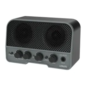 Ja02-ii Lekato 5w Guitar Amplifier Desktop Mini Bluetooth Amp 2 Channels For Practice