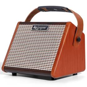 Leo Jaymz Ptamp-000 15w Portable Electric Guitar Amp With Bt Rechargeable Battery Built-in Effe