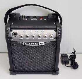 Line 6 614252004718 Micro Spider 6-watt 1x6.5 Portable Battery Or Ac Power Guitar Amplifier