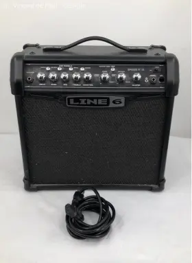 Line 6 614252027113 Spider Iv 4 15 Guitar Amp With Fx Watts Amplifier Tested Great