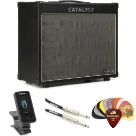 Catacx100essbn Line 6 Catalyst Cx 100 100-watt 1 X 12-inch Combo Amplifier Essentials Bundle
