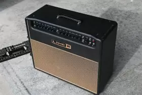 12ax Line 6 Dt50 Bogner Designed 50 Watt El34 / 12ax& Tube Modeling Combo Amp 1x12