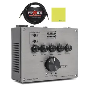 Liquid Audio 810139692959 Seymour Duncan Powerstage 100 Stereo Pedalboard Amp Bundle With 10 Ft Pig Hog