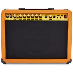 Lyxpro 843812159722 40 Watt Electric Guitar Amplifier Solid State Studio Amp 8 Inch 4-ohm Speaker