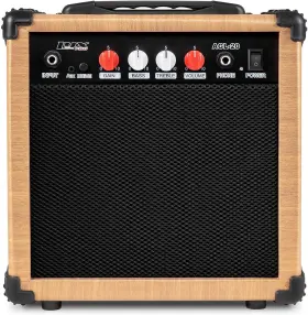 Lyxagl20nw Lyxpro 20w Electric Guitar Amp Amplifier With Built-in Speaker - Natural