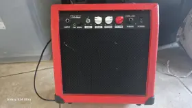 Lyxagl20r Lyxpro Electric Guitar Amp 20 Watt Amplifier With Built-in Speaker Red