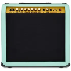 Lyxagl60gr Lyxpro 60 Watt Electric Guitar Amplifier Combo Solid State Studio And Stage A
