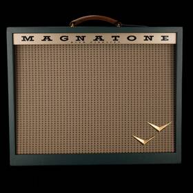 Magnatone 10mag019 Special Edition Panoramic Stereo Dark Green Guitar Amp Combo
