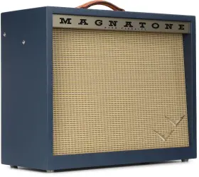 330-nb Magnatone Panoramic Stereo 2 X 10-inch 12 12-watt Tube Combo - Navy Bronco