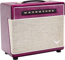 Bby-110-bgc Magnatone Baby M-80 65-watt 1 X 10-inch Speaker Cabinet - Billy Gibbons Chrome