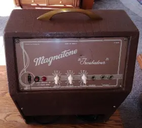 M-192-5-d Magnatone Vintage 1951 Troubador 112 Combo Tube Amp Rare Model