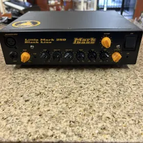 Mbh110040 Markbass Blackline Little Mark 250 250w Bass Amp Head Black Mint Condition