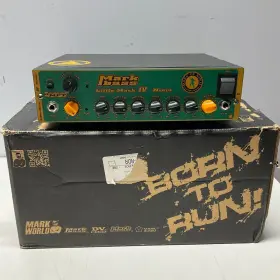 Mbh110104 Markbass Little Mark Iv Ninja 1 000w Bass Amp Head Black For Parts Only As Is