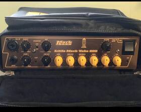 Markbass R4006162 Little Mark Tube 800 Bass Amp Head And New Padded Carrying Case Excellent