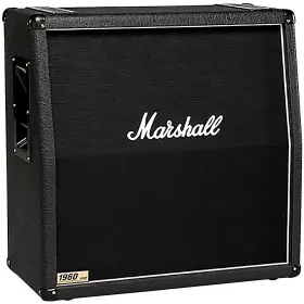1960a-u Marshall 1960a 300w 4x12 Angled Guitar Speaker Cabinet Black