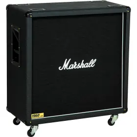 1960b-u Marshall 1960b 300w 4x12 Straight Guitar Speaker Cabinet Black