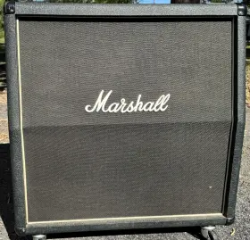 1961a Marshall 1980s 150 Watt 2x12 Guitar Speaker Cabinet 212 Cab Angled