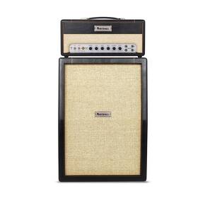 Marshall 197881518479 Studio Jtm Tube Guitar Amp Stack With 2x12 Creamback Cabinet Black