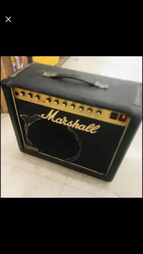 2378-9085 Marshall Antique Vacuum Tube Guitar Amp Has Minor Cosmetic Issues In The Front