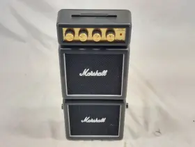 684648 Marshall Ms-4 Portable Micro Stack 5w Battery Guitar Amp Amplifier - Working