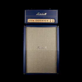 85msl037 Marshall Pre Owned Sv20h Guitar Amp Head Navy With 2x12 Inch Cab Package