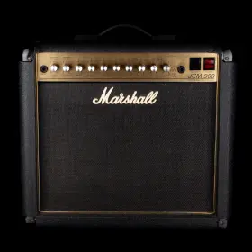 85msl038 Marshall Pre Owned Jcm 900 Black Model 4501 50-watt Guitar Amp Combo With Footsw