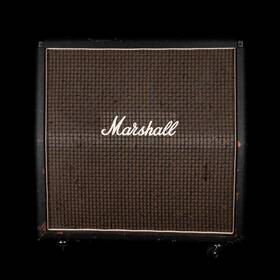 Marshall 85msl040 Vintage 1977 Slant Cab With Inch Black Backs 4x12 25-watt Rola Celestion