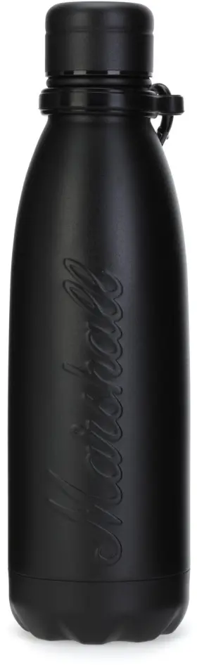 Accs-10357 Marshall Logo Black Steel Bottle