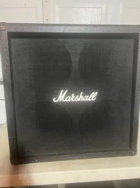 Ampmmg412bgu Marshall Mg 412b Quad 12ftft Angled Speaker Cabinet - Black