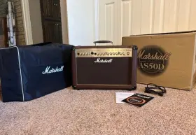 As50d Marshall As5od 2-channel 50w Acoustic Guitar Combo Amplifier With 2x8 Inch Celestion