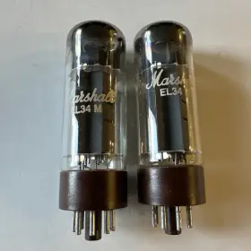 El34m Marshall 2 Rare Vintage Amplifier Tubes