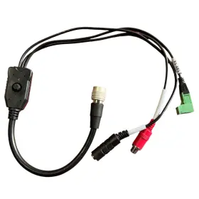Cv355-10x Marshall Electronics 801813232578 Cv-bse-cble 2-foot Replacement Cable For Cv503/574 344/348